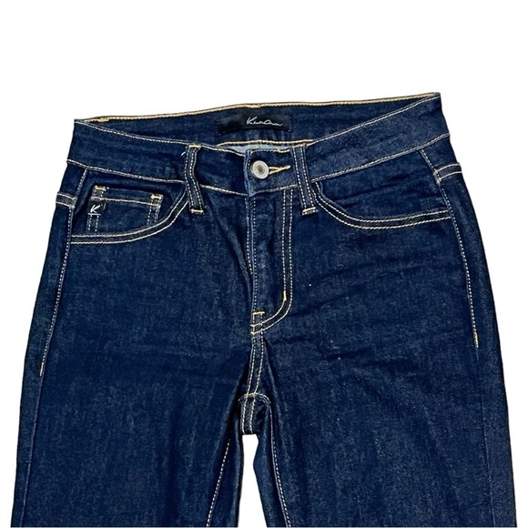 Kancan Blue Mid Rise Skinny Jeans Size 25 - Picture 3 of 10